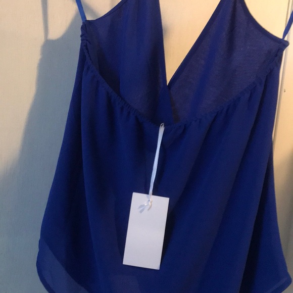 Cobalt blue halter top - Picture 3 of 3